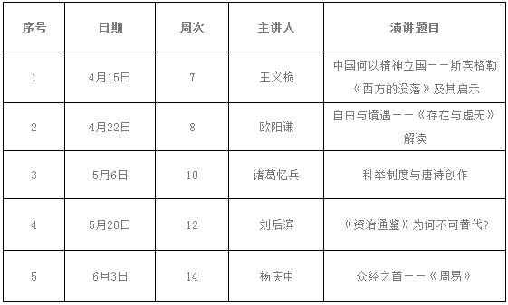 第二季活动预告